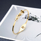 독특한 틈새 디자인 브랜드 궁전 스타일의 다이아몬드 팔찌 조절 가능한 버클 팔찌